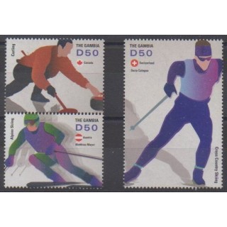 Acheter cette série de timbres de Gambie de l'année 2014 (No 5464/5466).
