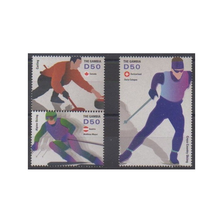 Buy this set of stamps of Gambia of the year 2014 (Nb 5464/5466).