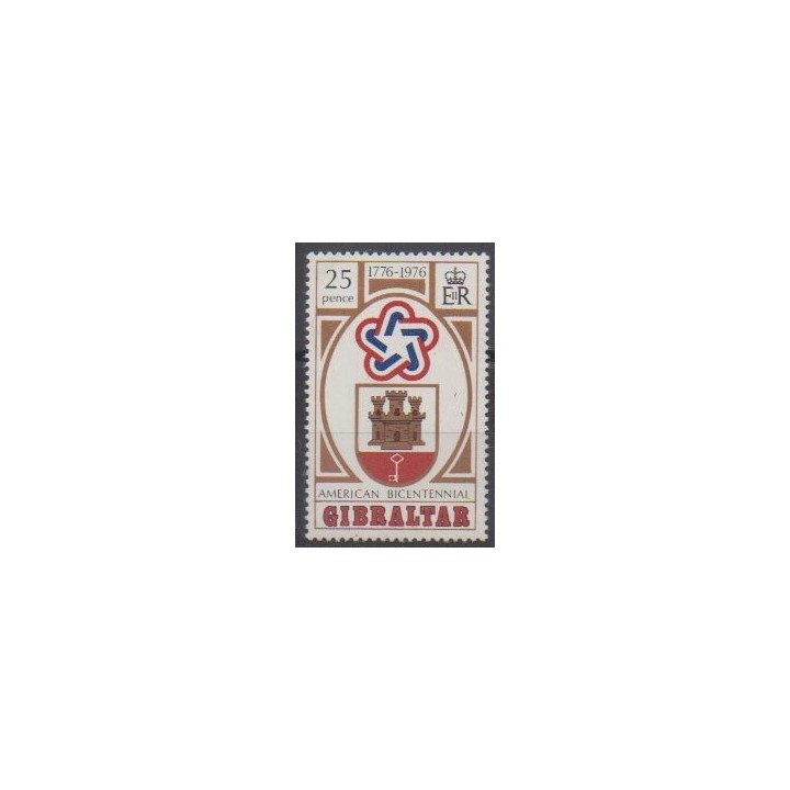Acheter ce timbre de Gibraltar de l'année 1976 (No 337).