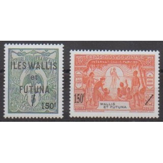 Acheter cette série de timbres de Wallis et Futuna de l'année 2005 (No 649/650).