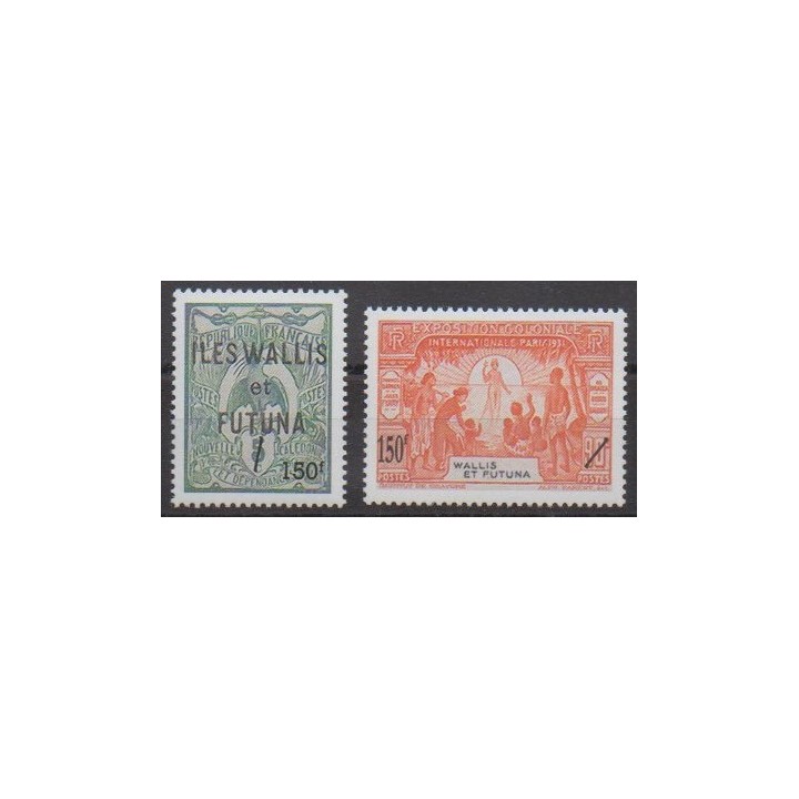 Buy this set of stamps of Wallis et Futuna of the year 2005 (Nb 649/650).