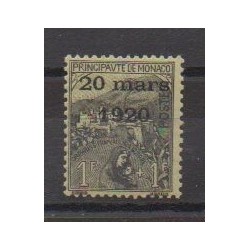 Monaco - 1920 - Nb 42 - Mint hinged