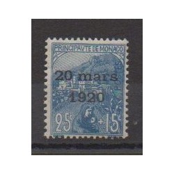 Monaco - 1920 - Nb 40