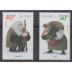Iceland - 2000 - Nb 904/905 - Christmas