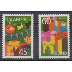 Islande - 2002 - No 952/953 - Noël