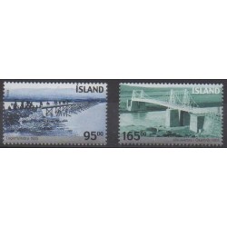 Islande - 2005 - No 1028/1029 - Ponts