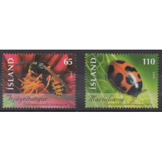 Buy this set of stamps of Iceland of the year 2006 (Nb 1070/1071).