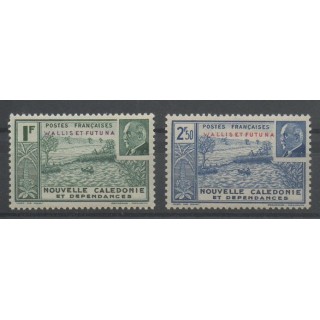 Timbres  - Wallis et Futuna  - 1941 - No 90/91