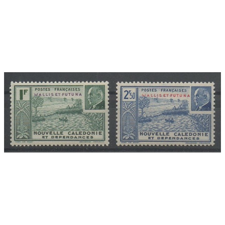 Timbres  - Wallis et Futuna  - 1941 - No 90/91