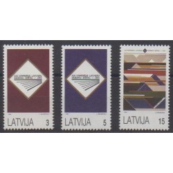 Lettonie - 1993 - No 321/323 - Musique