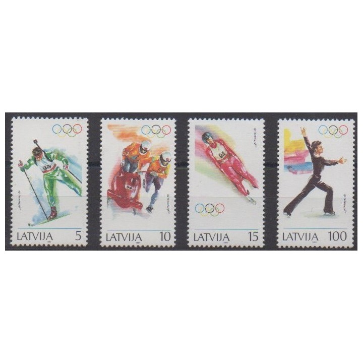 Buy this set of stamps of Latvia of the year 1994 (Nb 328/331).