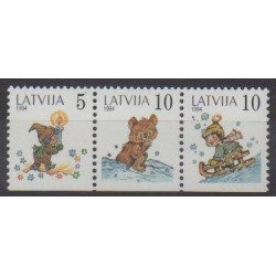 Latvia - 1994 - Nb 349/351