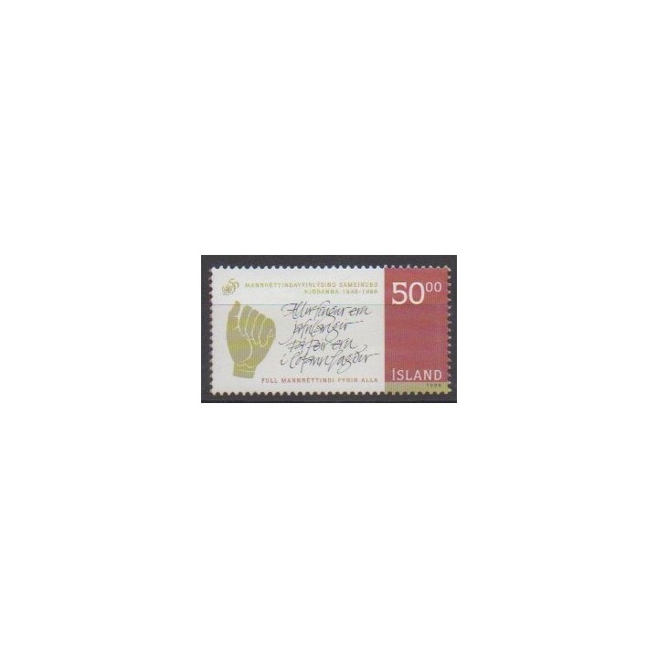 Buy this stamp of Iceland of the year 1998 (Nb 852).