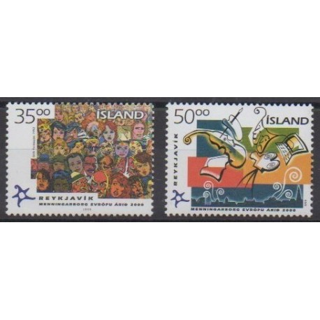 Islande - 1999 - No 876A/876B