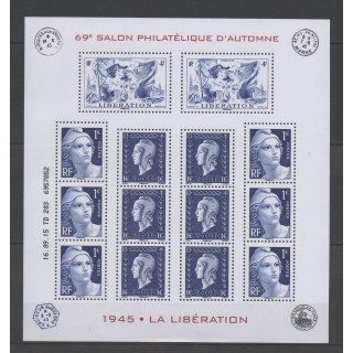 Timbres - Seconde Guerre mondiale - France - Blocs et feuillets - 2015 - No F4986