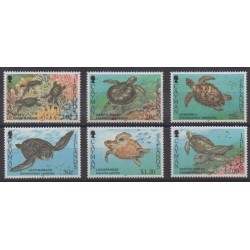 Cayman ( Islands) - 1995 - Nb 745/750 - Turtles