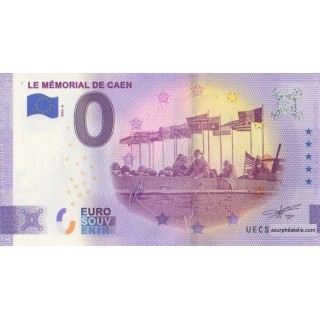 Billet souvenir touristique - 2022-6 - Le Mémorial de Caen - (Calvados)