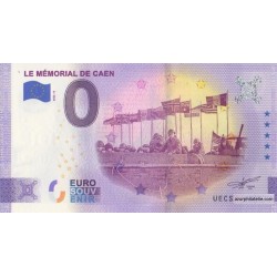 Euro banknote memory - 14 - Le Mémorial de Caen - 2022-6