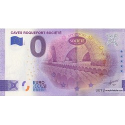 Euro banknote memory - 12 - Caves Roquefort Société - 2022-1 - Anniversary