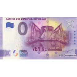 Euro banknote memory - 33 - Bassins de Lumieres - Bordeaux - 2022-3