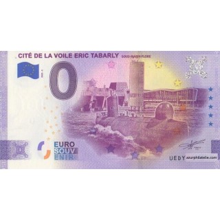 Billet souvenir touristique - 2022-2 - Cite de la voile Eric Tabarly - Sous-Marin Flore - (Morbihan)