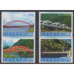 Formosa (Taiwan) - 2010 - Nb 3314/3317 - Bridges