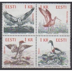 Estonia - 1992 - Nb 202/205 - Birds