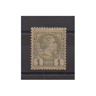 Acheter ce timbre de Monaco de l'année 1885 (No 1a).