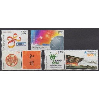 Buy this set of stamps of China of the year 2008 (Nb 4593/4596).