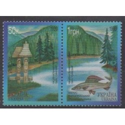 Ukraine - 1999 - Nb 363/364 - Parks and gardens - Europa