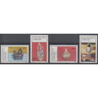 Acheter cette série de timbres de Turquie (Chypre du nord) de l'année 1986 (No 167/170).