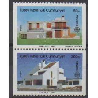 Acheter cette série de timbres de Turquie (Chypre du nord) de l'année 1987 (No 190/191).