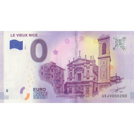 Euro banknote memory - 06 - Le Vieux Nice - 2018-1 - Nb 200