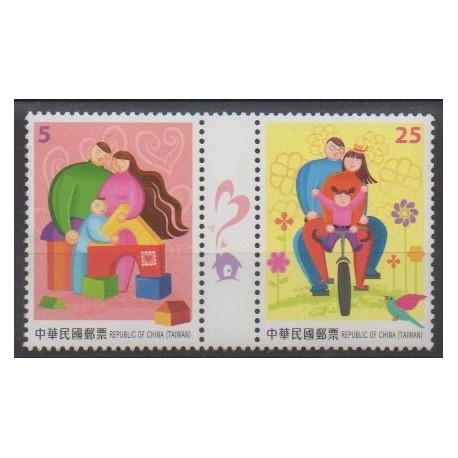 Formosa (Taiwan) - 2015 - Nb 3717/3718 - Philately