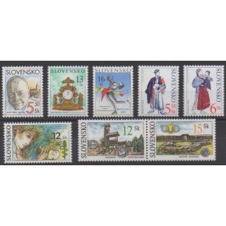 Acheter cette série de timbres de Slovaquie de l'année 2001 (No 338/345).