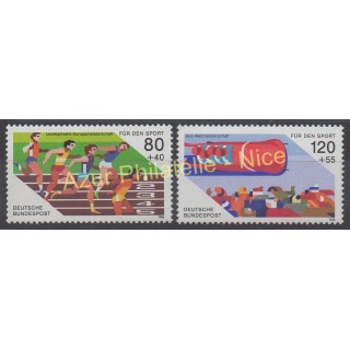 Timbres - Thème sports divers - Allemagne occidentale (RFA) - 1986 - No 1101/1102