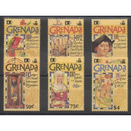 Grenade - 1992 - No 2115/2120 - Christophe Colomb