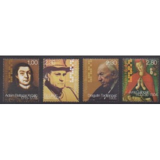 Buy this set of stamps of Croatia of the year 2005 (Nb 695/698).