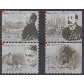 Acheter cette série de timbres de Croatie de l'année 2006 (No 711/714).