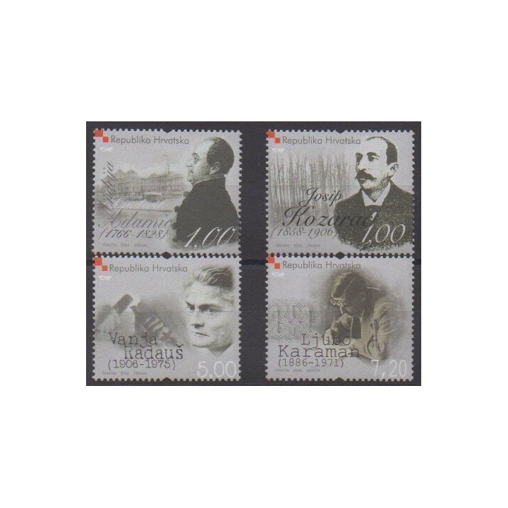 Buy this set of stamps of Croatia of the year 2006 (Nb 711/714).