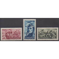 Slovakia - 1943 - Nb 87/90 - Second World War - Mint hinged