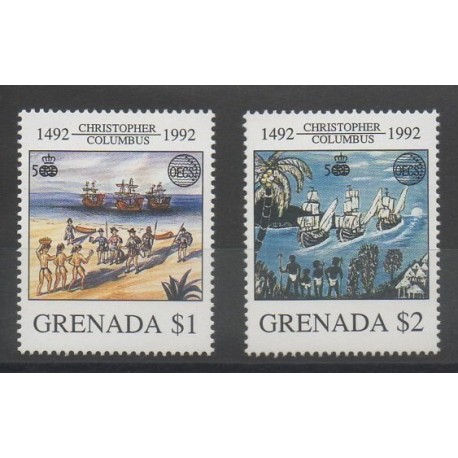 Grenade - 1992 - No 2150/2151 - Christophe Colomb
