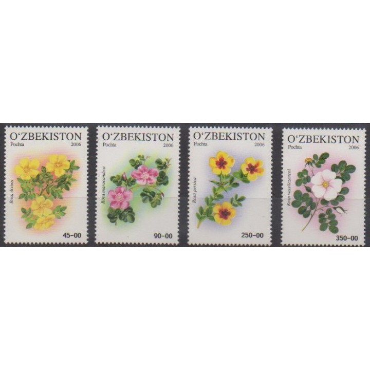 Acheter cette série de timbres d'Ouzbékistan de l'année 2006 (No 611/614).