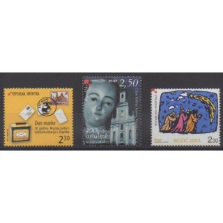 Buy this set of stamps of Croatia of the year 2003 (Nb 621/623).