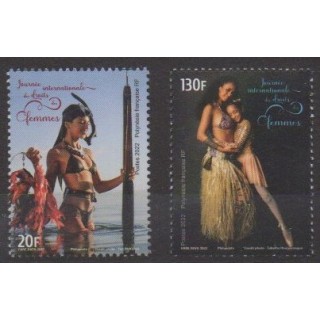 Buy this stamp of Polynesia of the year 2022 (Journée des droits des femmes).
