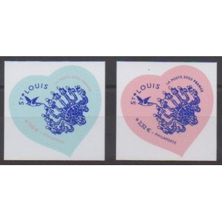Acheter cette série de timbres de France de l'année 2022 (No 2097/2098).
