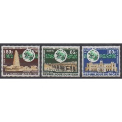 Niger - 1963 - No PA23/PA25 - Service postal - Neufs avec charnière