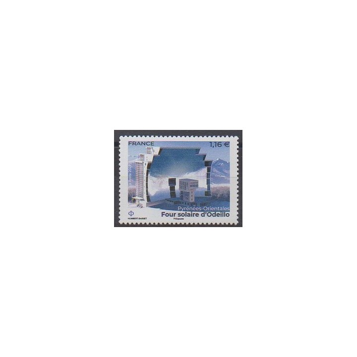 Buy this stamp of France of the year 2022 (Four solaire d'Odeillo).