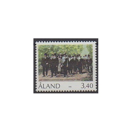 Aland - 1992 - No 63 - Histoire
