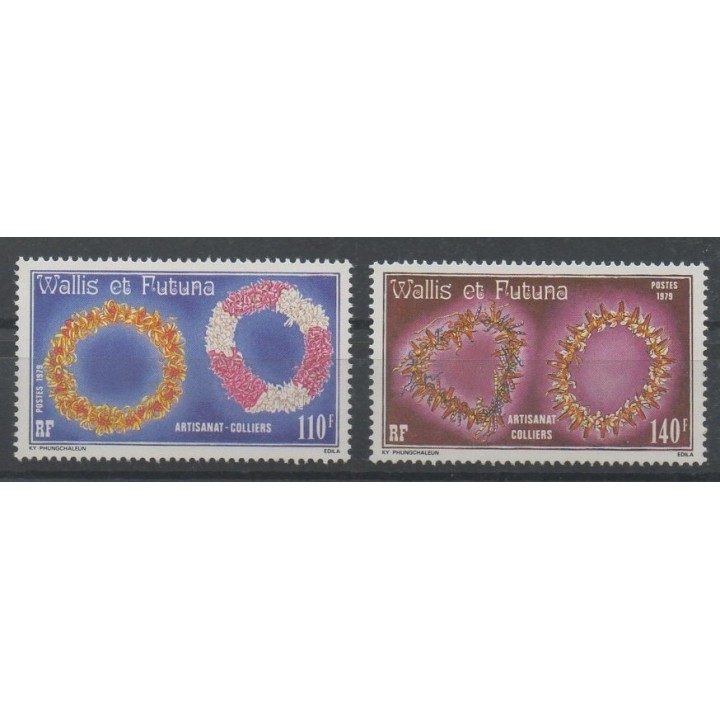 Timbres  - Wallis et Futuna  - 1979 - No 241/242